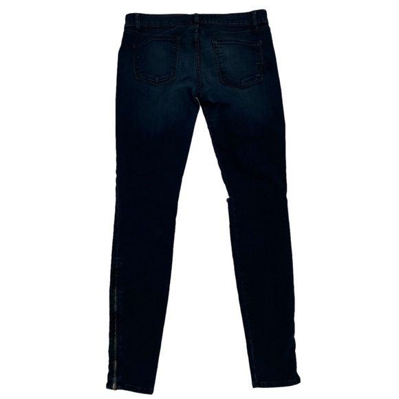 Rich & Skinny Side Ankle Zip Distressed Jeans Size 29 Women’s - Picture 3 of 6